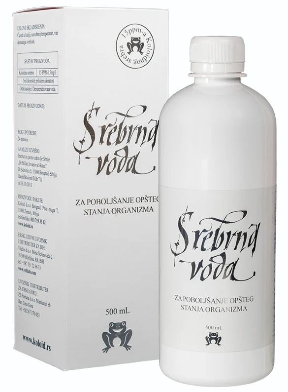 Srebrna voda 500 ml Koloid